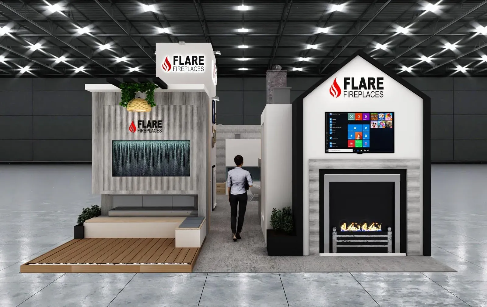 Exhibition Design for Home Heating Trade Show